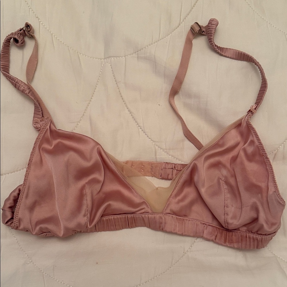 Silky Pink Bralette